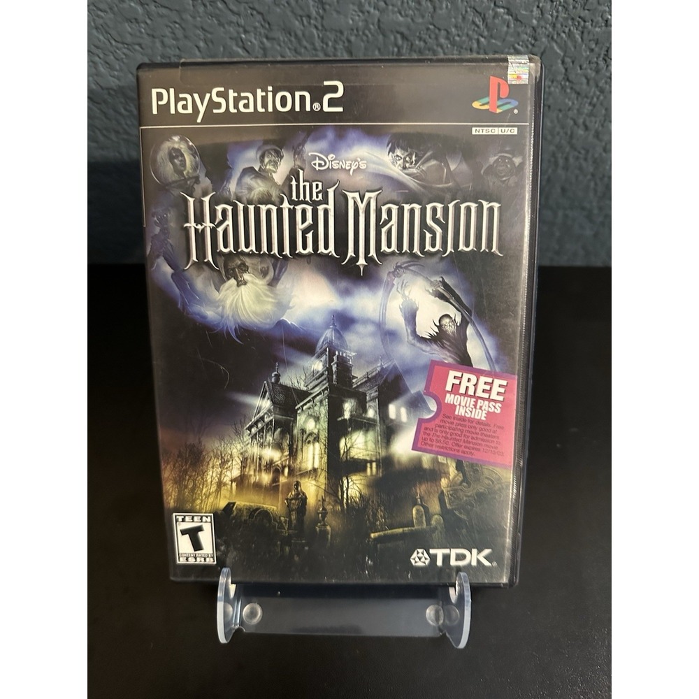 Disney's The Haunted Mansion (Sony PlayStation 2, PS2 - 2003) No Manual